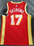 NBA 17 Okongwu Atlanta Hawks 20-21 Maillot Rouge